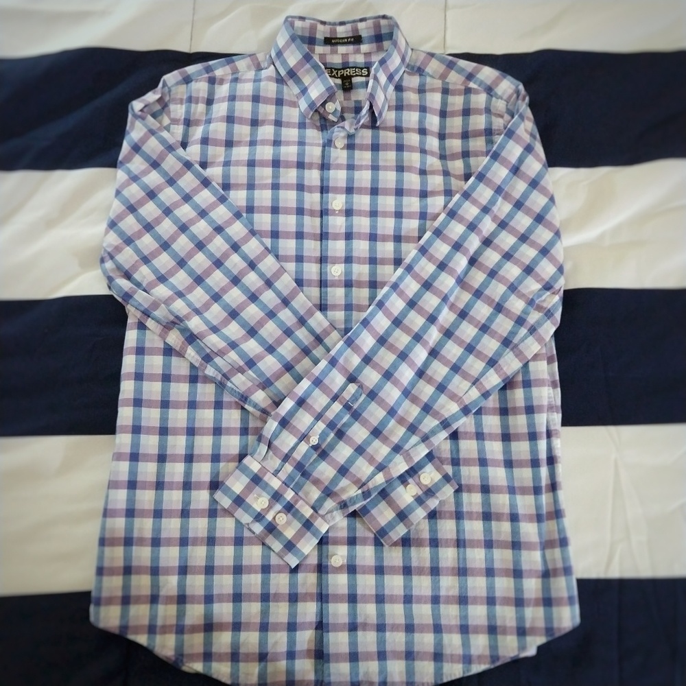 Express Men's Dress Shirt - Medium